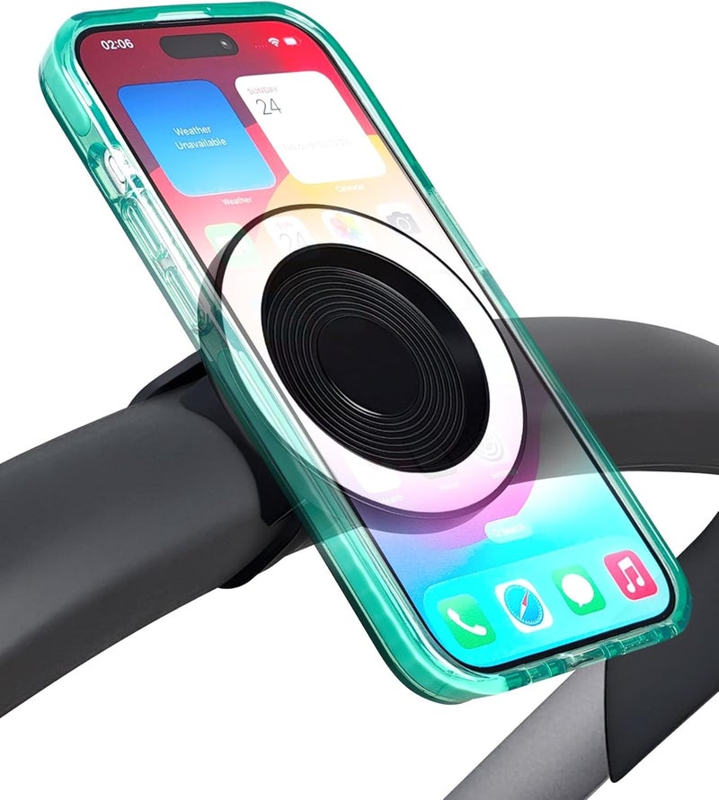 liuliuby Magnetic Phone Holder for Strollers and Carts - Image 1